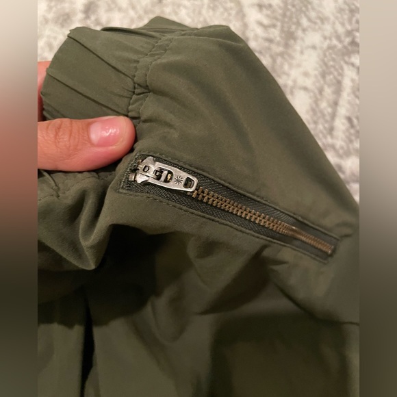 Athleta Army Green Joggers - Picture 3 of 9